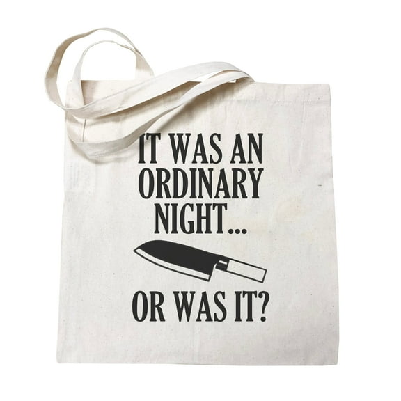 It Was An Ordinary Night... Or Was It? Canvas Tote Bag