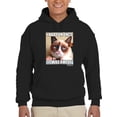 thumbnail image 1 of It Was Awful Grumpy Cat Poster Hoodie Men -T-Line Designs, Male Large, 1 of 4