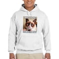 thumbnail image 1 of It Was Awful Grumpy Cat Poster Hoodie Men -T-Line Designs, Male x-Large, 1 of 4