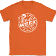 thumbnail image 1 of It Was a Rough Week T-Shirt Funny Bail Money Jail Humor Sarcastic Gift Tee - Orange, 2XL, 1 of 1