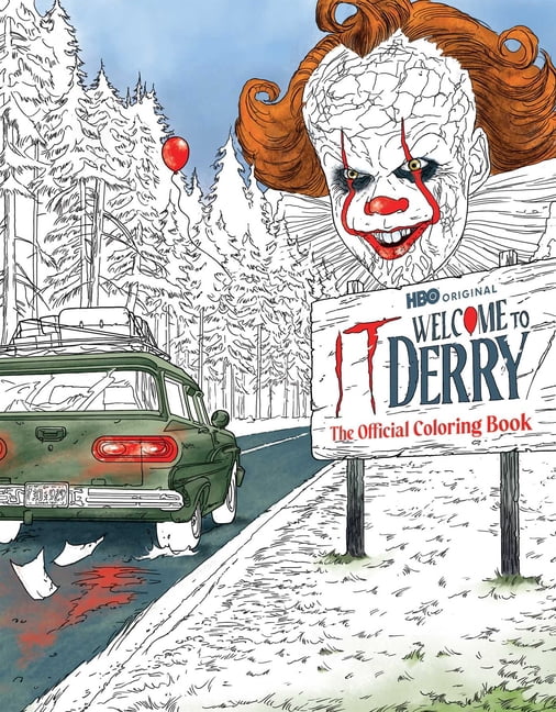 It: Welcome to Derry: The Official Coloring Book, (Paperback)