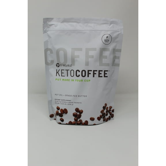 It Works Keto Coffee Vanilla Creme - 15 servings