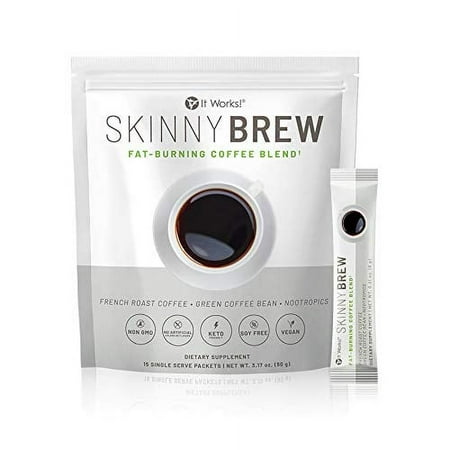 It Works Skinny Brew- 15 servings per bag