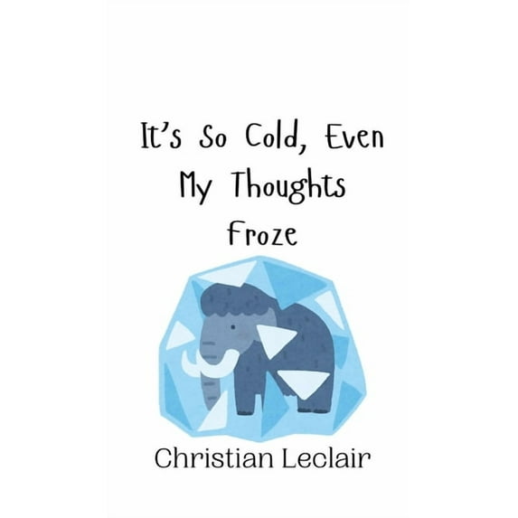 It's So Cold, Even My Thoughts Froze, (Hardcover)