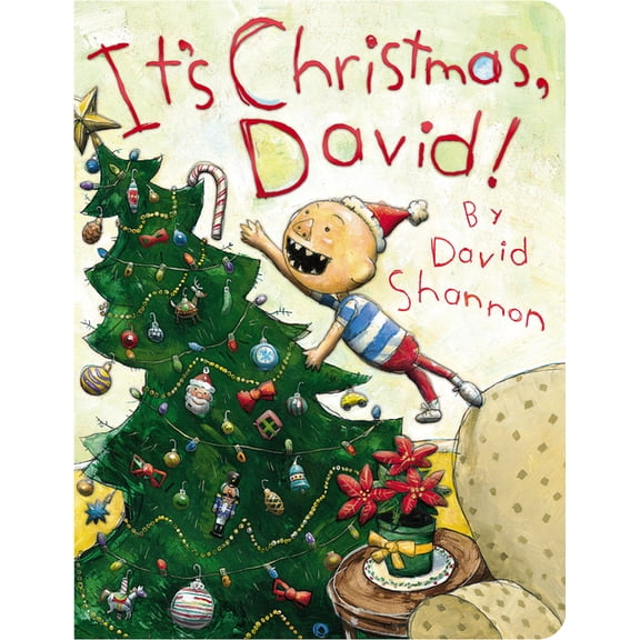 It's Christmas, David!, (Board Book)
