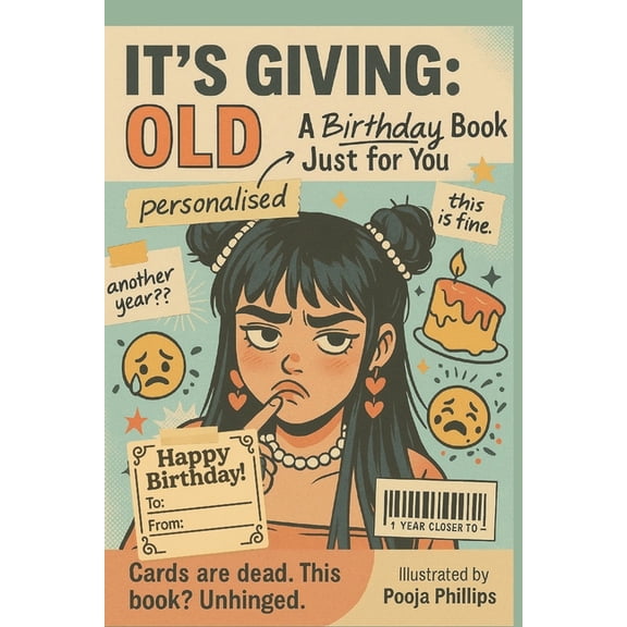 It's Giving: OLD: A Birthday Book Just For You, (Paperback)