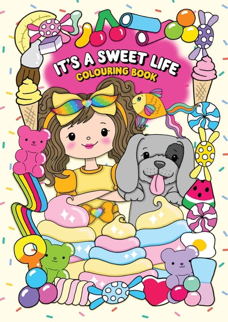 It's a Sweet Life Colouring Book, (Paperback)