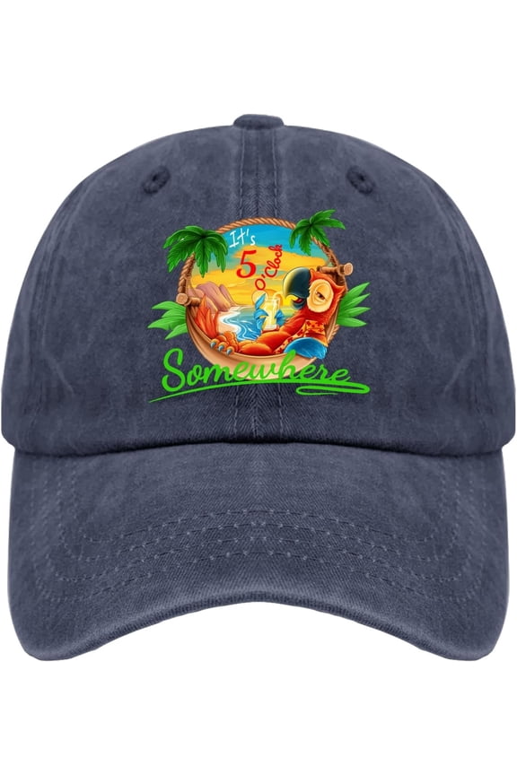 It is 5 O'clock Somewhere Sun Hats Cycling Caps for Her