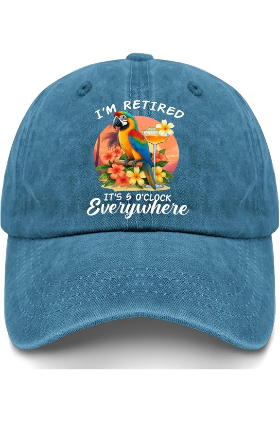 It is 5 O'clock Somewhere Sun Hats Cycling Caps for Her