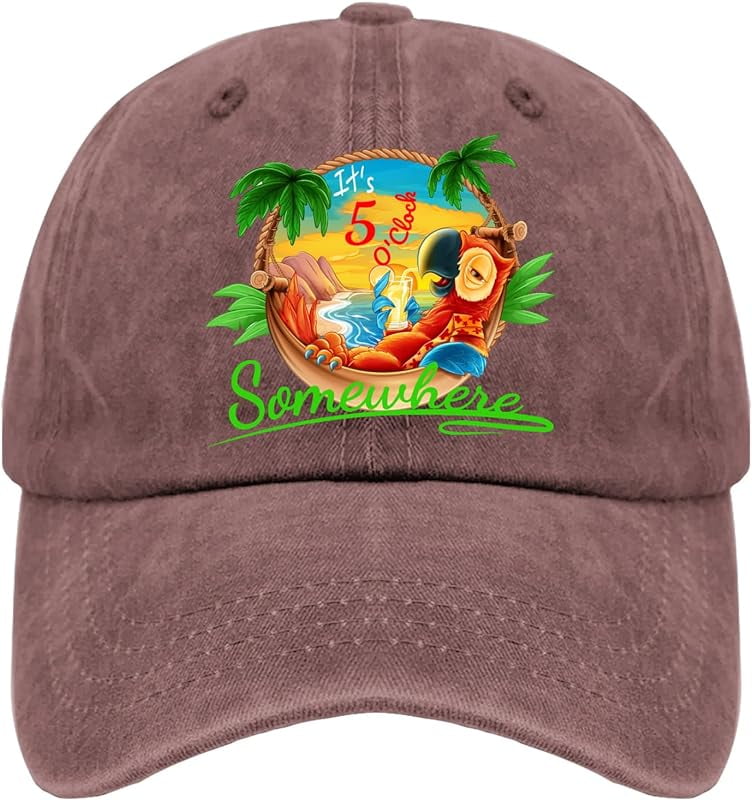 It's Wine O'Clock Somewhere Women's Cap | AB Lifestyles