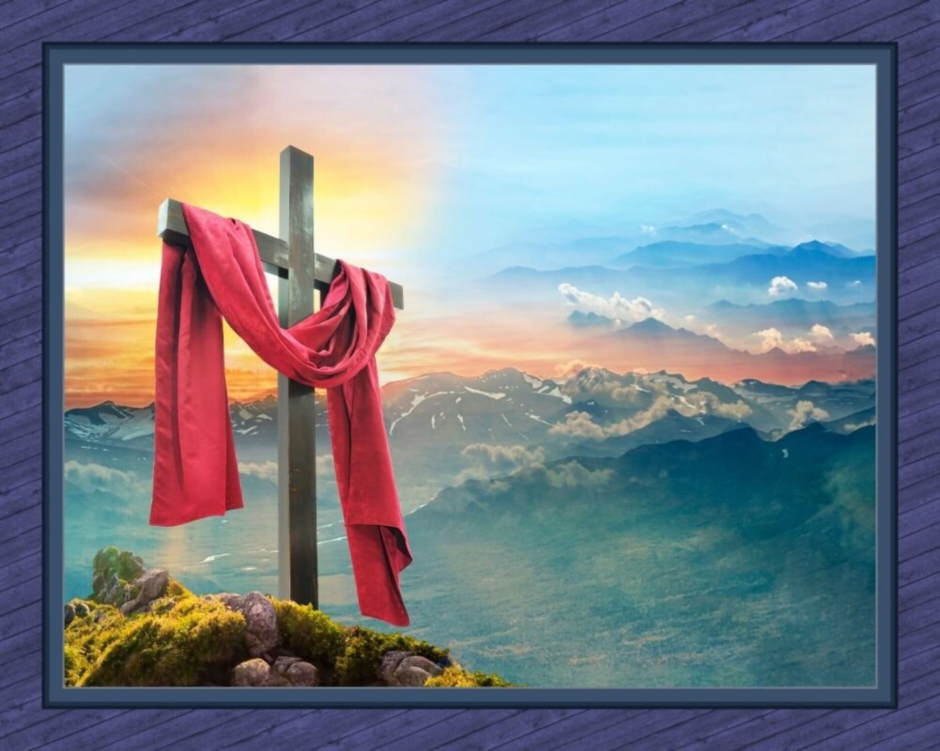It is Finished Faith Cotton Panel Fabric - Walmart.com