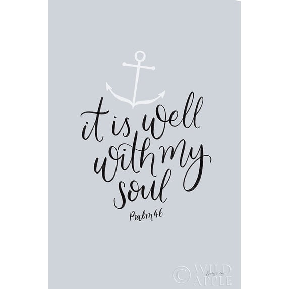 It is Well With My Soul Poster Print by Becky Thorns (24 x 36) # 61721