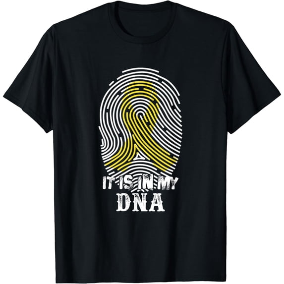 It is in my DNA- Sarcoma Cancer Awareness Support Ribbon T-Shirt