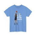 thumbnail image 1 of It is just getting Started Caitlin Clark basketball fans Unisex Cotton Tee, 1 of 4