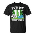 thumbnail image 1 of It’s My 11th Birthday Boy Soccer 11 Year Old Birthday Party T-Shirt Fun Sports Theme Gift Tee for Kids Soccer Fans Boys Youth Birthday Celebration Outfit, 1 of 3