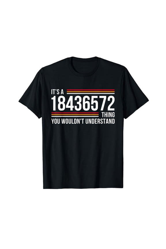 It's A 18436572 Thing Funny V8 Engine Classic Muscle Car Guy T-Shirt