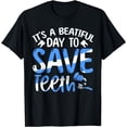 thumbnail image 1 of It's A Beautiful Day To Save Teeth Dentist Aid T-Shirt, 1 of 4