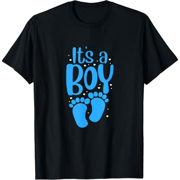 It's A Boy Pregnancy Announcement Gender Reveal Party T-Shirt