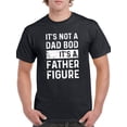 thumbnail image 1 of It's A Father Figure Men T-Shirt, Male 3X-Large, 1 of 4