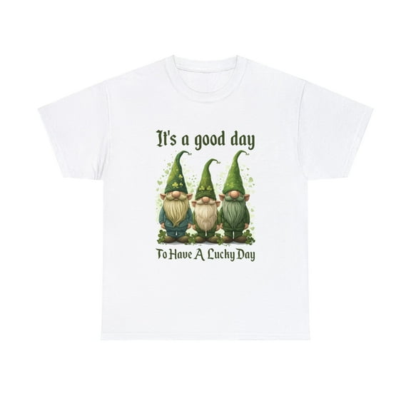 It's A Good Day To Have A Lucky Day, Patricks Gnome shirt ID-0220-BLAC