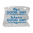 thumbnail image 1 of It's A Good Day To Have A Good Day Positive Vibes Motivational Quote Vinyl Decal Wall Art Sticker Designs Vinyl Stickers For Home House Walls Rooms Windows Bedroom Decoration Size (28x28 inch), 1 of 3