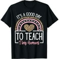 thumbnail image 1 of It's A Good Day To Teach Tiny Humans Funny Teacher Teaching T-Shirt Black Large, 1 of 4