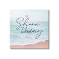 thumbnail image 1 of It's A Shore Thing Summer Beach Coastal Graphic Art Gallery Wrapped Canvas Print Wall Art, 1 of 7