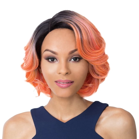 It's A Wig Premium Synthetic Swiss Lace Front Wig - SWISS LACE ISSAC (Color:613)