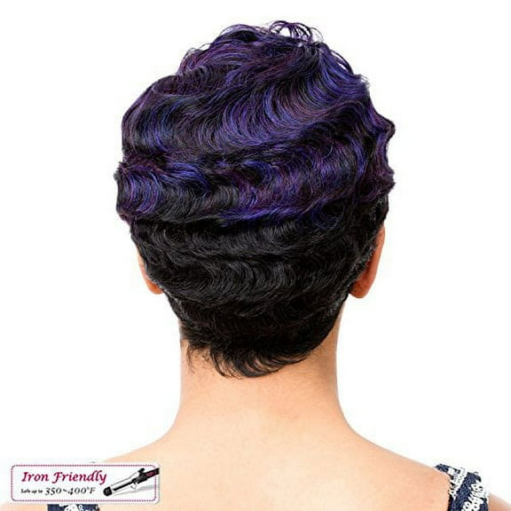 Its A Wig Real Hair Line Short Pixie Part Synthetic Wig Nuna