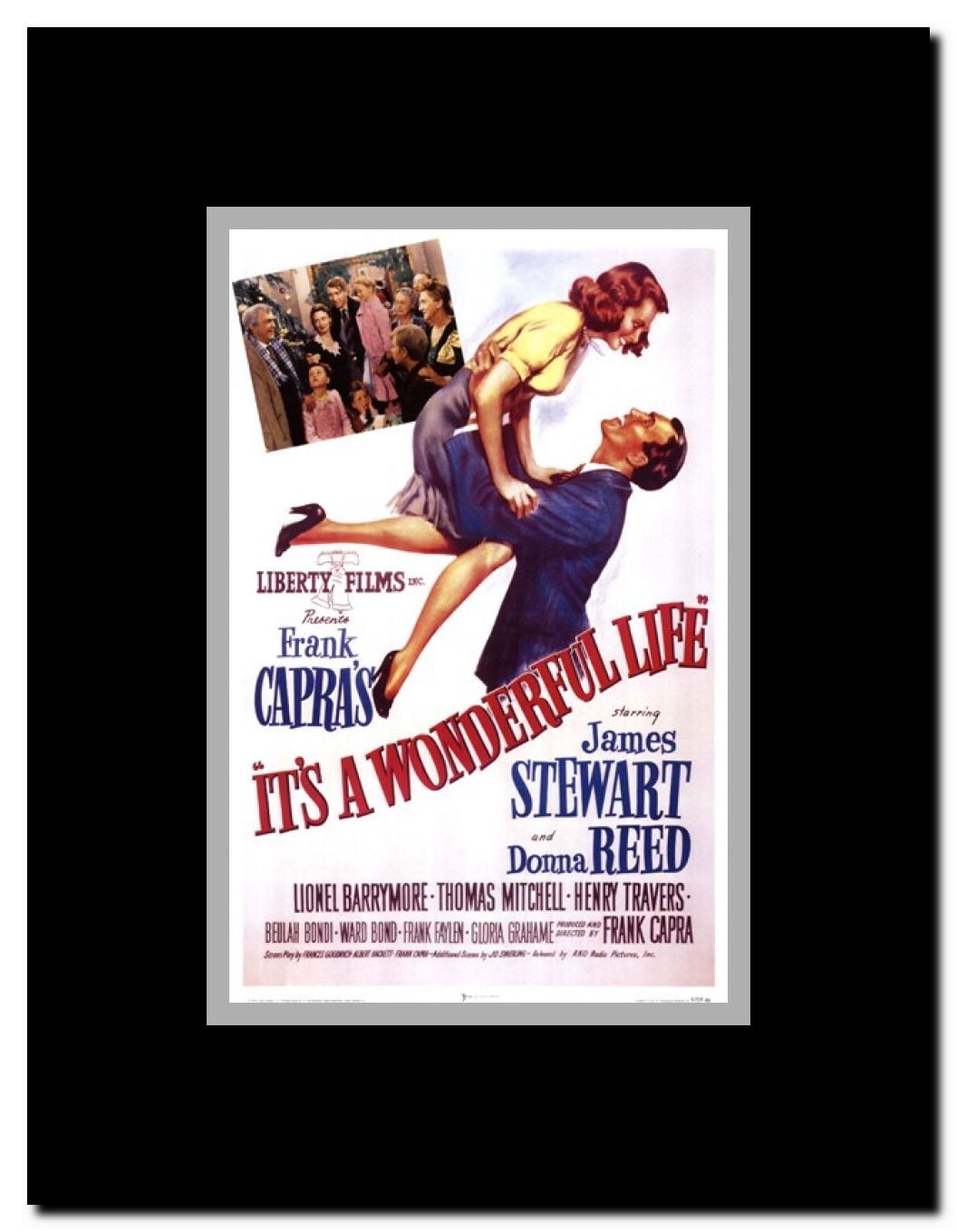 It's A Wonderful Life Framed Movie Poster