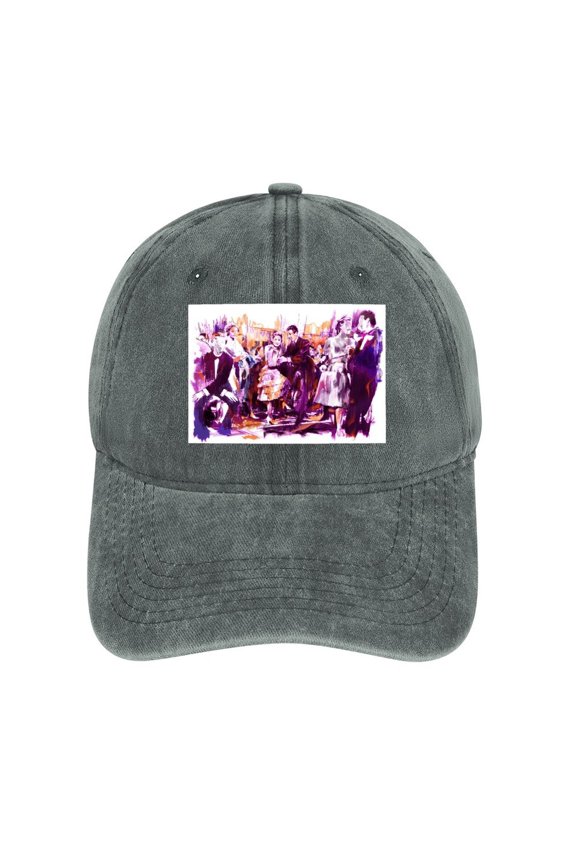 It’s A Wonderful Life Gray Hat Adjustable Funny Fashion Unisex Baseball Cap for Men Women