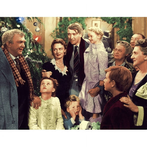 It's A Wonderful Life Personalized Edible Frosting Image 1/4 sheet cake topper