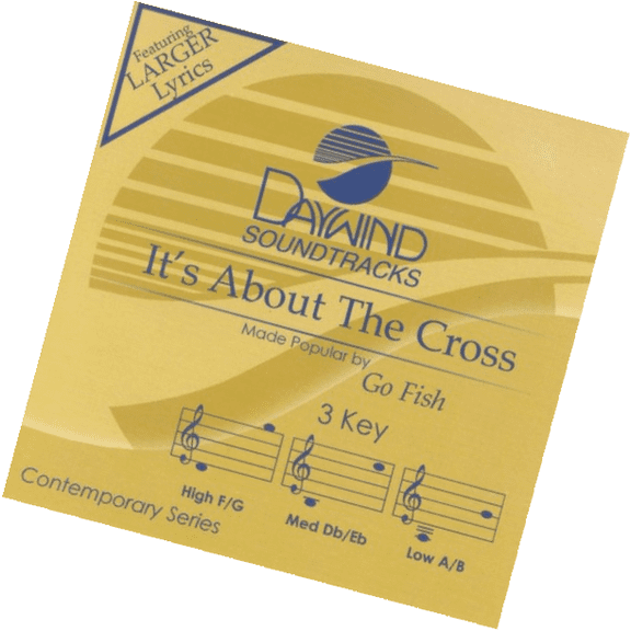 It's About The Cross Accompaniment/Performance Track