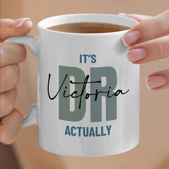 It's Actually Dr Mug, Occupation Mug, Doctor Mug, Graduation Gift, Ceramic Gift, Coffee Lover Gift, Birthday Gift, Gift For Dad