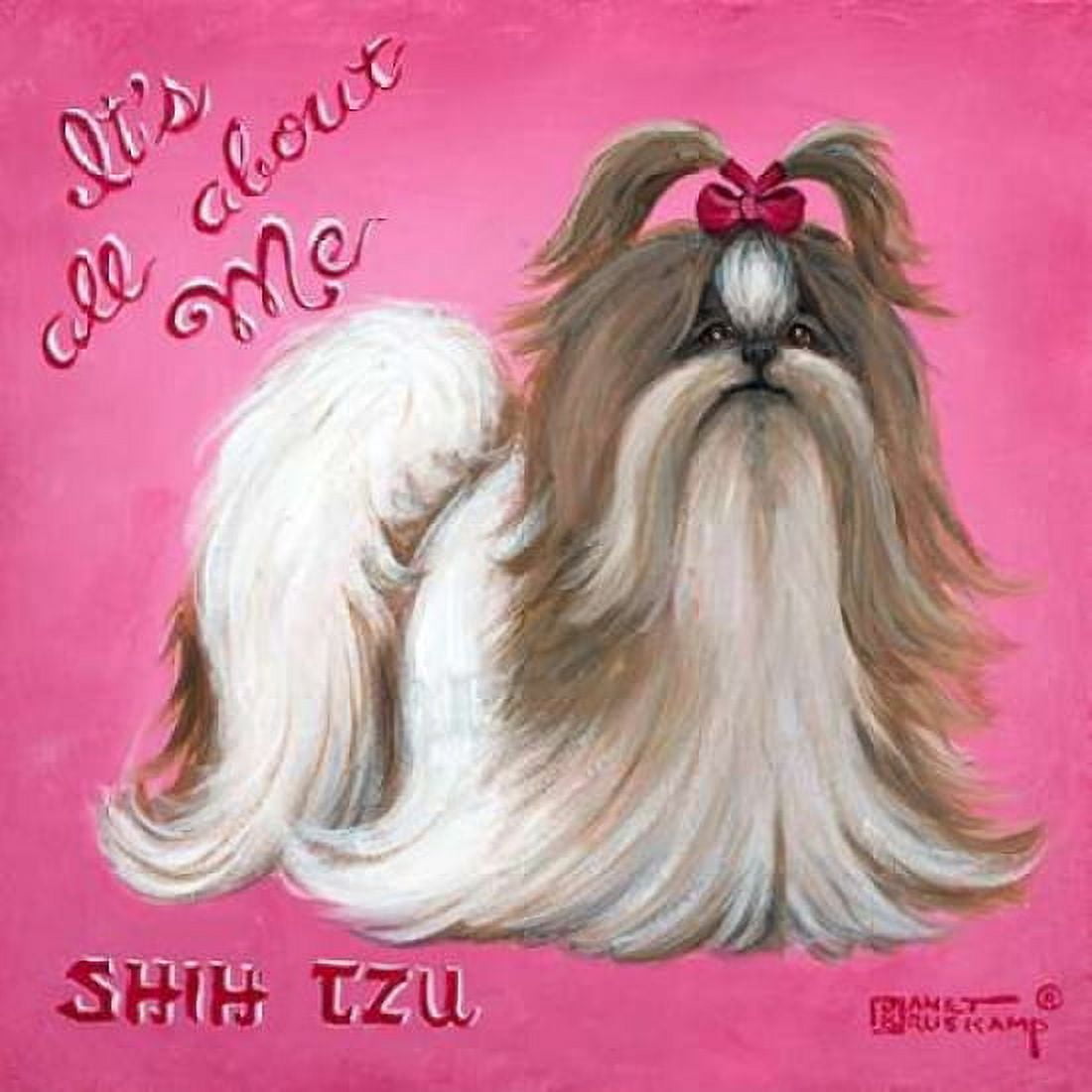 It‚Äôs All About Me Canvas Art - Janet Kruskamp (24 x 24)