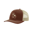 thumbnail image 1 of It's All About The South Georgia Outline With Crops Mesh Back Trucker Hat-Brown/Khaki, 1 of 4