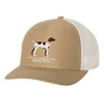 thumbnail image 1 of It's All About The South Pointer Mesh Back Trucker Hat-Khaki/White, 1 of 4