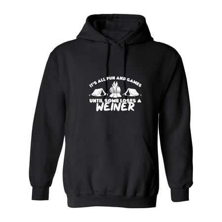 It's All Fun And Games Untill Some Sarcastic Humor Novelty Funny Men's Hoodies
