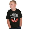 thumbnail image 1 of It's All Fun & Games Crewneck T Shirts Boy Girl Teen Brisco Brands XS, 1 of 6