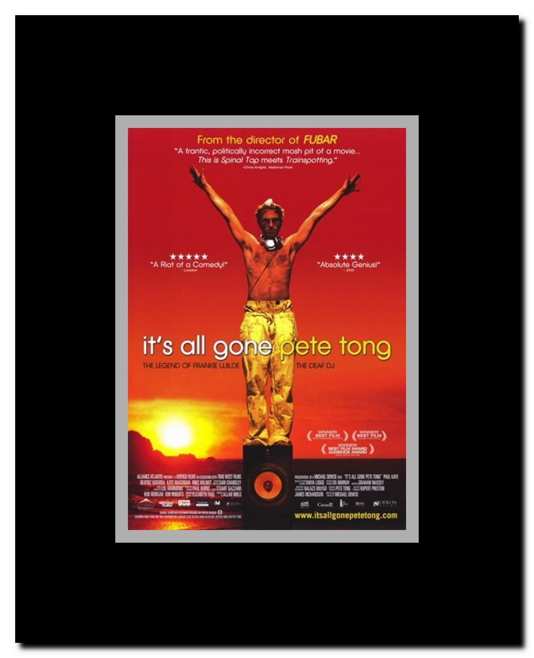 It's All Gone Pete Tong Framed Movie Poster