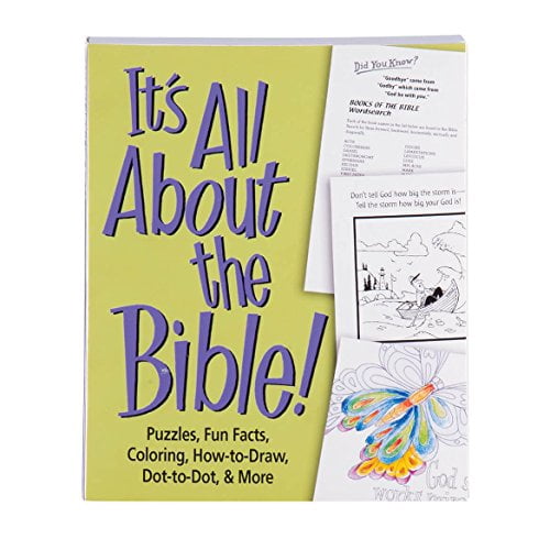 How Draw Flash Pre-Owned It's All about the Bible!: Puzzles, Fun Facts, Coloring, How ...