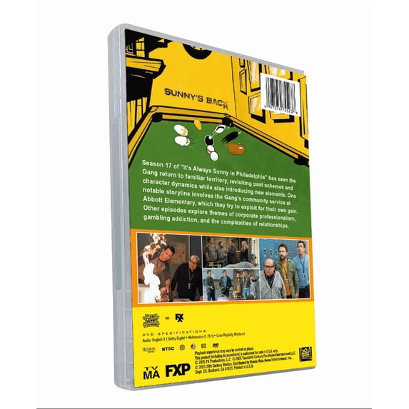 It's Always Sunny in Philadelphia season 17 2DVD New Fast Shipping New & Sealed