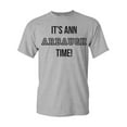 thumbnail image 1 of It's Ann Arbaugh Time! Football Michigan Adult T-Shirt Tee, 1 of 2