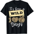 thumbnail image 1 of It's Been A Wild 100 Days Happy 100th Day Of School Leopard T-Shirt Shirts, 1 of 4