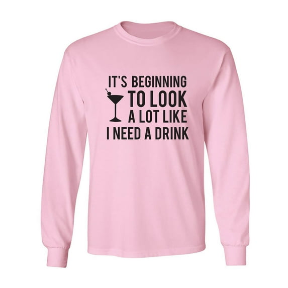 It's Beginning To Look A Lot Like Adult Long Sleeve T-shirt