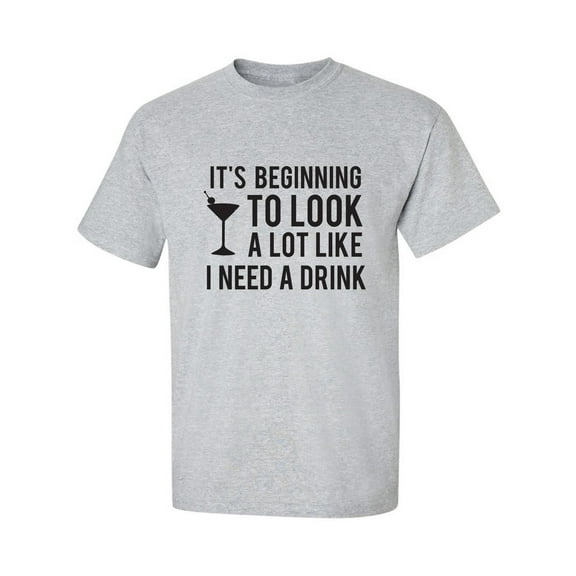 It's Beginning To Look A Lot Like Adult Short Sleeve T-shirt