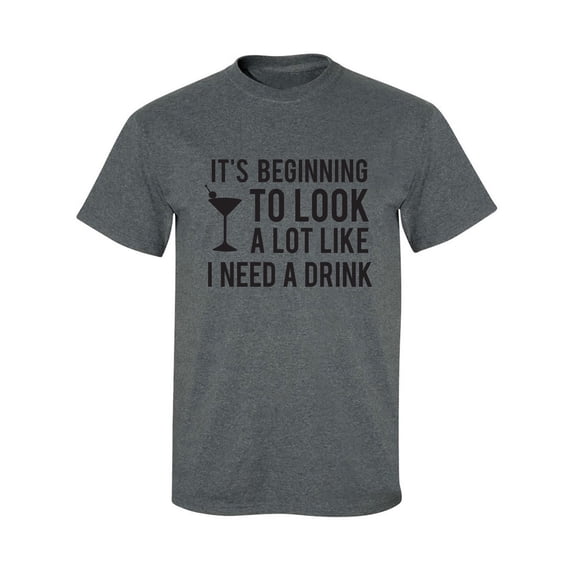 It's Beginning To Look A Lot Like Adult Short Sleeve T-shirt