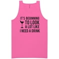 thumbnail image 1 of It's Beginning To Look A Lot Like Neon Tank Top, 1 of 1