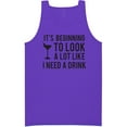 thumbnail image 1 of It's Beginning To Look A Lot Like Neon Tank Top, 1 of 1