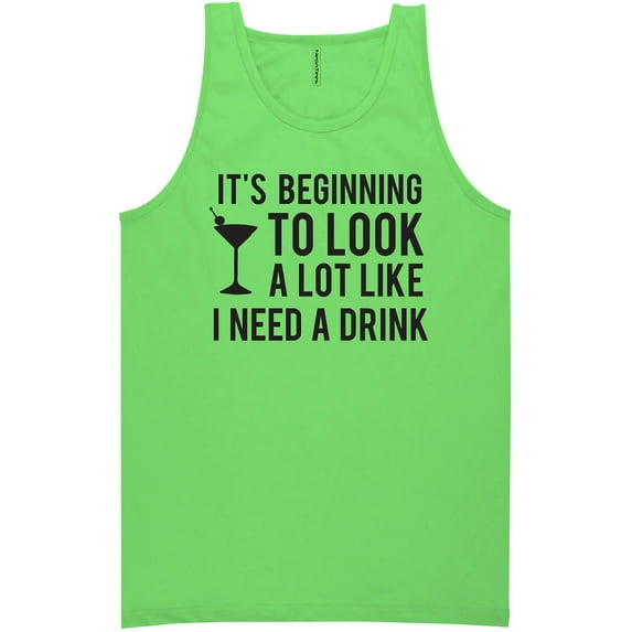 It's Beginning To Look A Lot Like Neon Tank Top